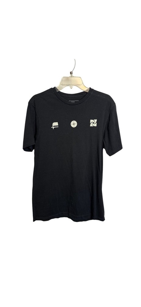 Fox Racing basic medium black logo tee retro comfort cotton graphic
