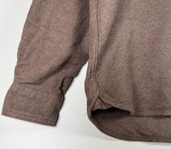 Everlane Shirt Jacket Mens Medium Brown Cotton Overshirt Two Pocket Workwear