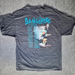Morgan Wallen T-Shirt Mens Large Black The Dangerous Tour 2022 Graphic Tee