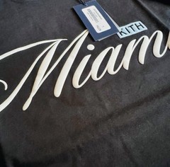 Kith Miami Script Logo Tee •STORE EXCLUSIVE • M • Black •2025 • SHIPS TODAY