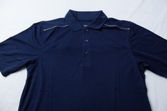 Core365 Men’s Reflective Performance Pique Polo Shirt CL8 Classic Navy Small