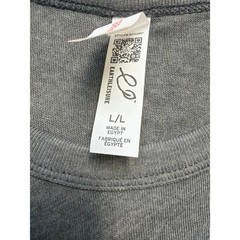 Alternative Apparel Style 5050BP Basic Crew Neck T Shirt Charcoal Grey L NWOT