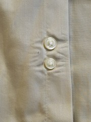 White Joseph Abboud Regular Fit button Up Size 20×36/37 Tall