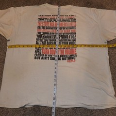 Vintage 2001 Kenlo Cash Money Records Players University T-Shirt XXL THRASHED