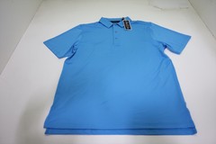 Bobby Jones Performance Collection Polo Mens Large Malibu Blue 956E New 01306107