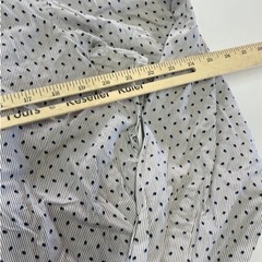 Michael Kors Button Down Mens Large Blue Geometric Preppy Professional