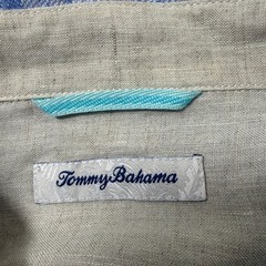 Tommy Bahama Linen Palm Leaf Button Down Shirt Mens XXXL Blue Tropical