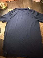 Chubbies Shirt Youth XL Navy Blue Short Sleeve NWOT Performance Polo