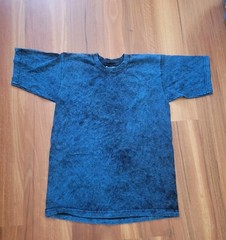Vintage Royal Avalon Tiedye Size Medium Blue Black Heavyweight