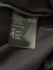 F. Risso Oversized Mock Neck Supima Cotton Uniqlo Short Sleeve T Shirt Medium