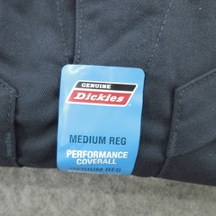 Genuine Dickies Flex Temp Control Men Performance Coverall Medium Dark Navy New