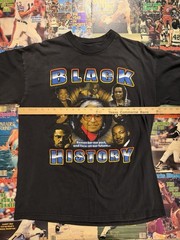Vintage Men’s Black History Shirt Men’s XXL Civil Rights 90s Rap T