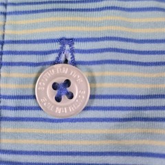 Southern Tide Brrr Skipjack Performance Golf Polo Shirt Mens Small S Blue Yellow