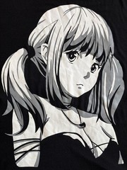 DEATH NOTE ROMWE Light Yagami, Misa Amane White XL T-Shirt 2 Set Collectible 13+