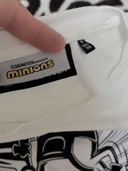 mostly heard rarely seen minions Medium M Mens Double sided Rare sold out
