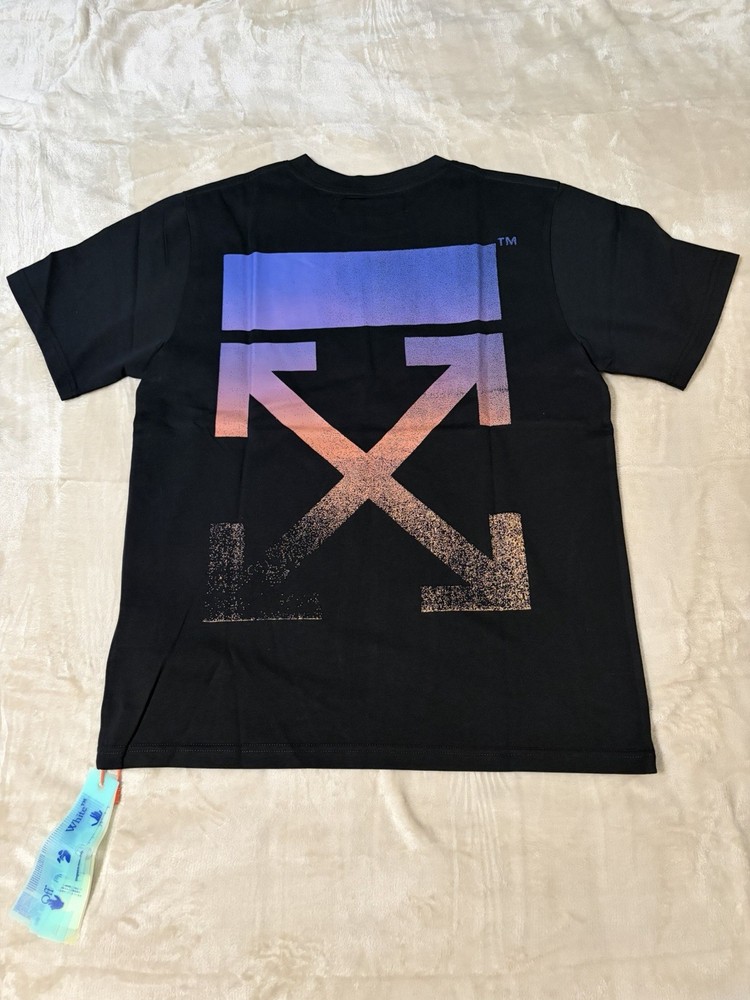 Off White Shirt Large Size Black