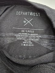 Departwest Shirt Mens XXL Charcoal Gray Graphic Tee Short Sleeve Buckle Outdoor