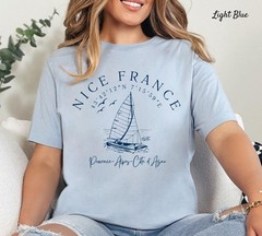 Nice France T-Shirt Travel Gift for France Lovers Souvenir Tee
