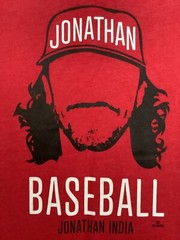 Jonathan India #6 Cincinnati Reds Baseball T-shirt sz 2XL JONATHAN BASEBALL NWOT