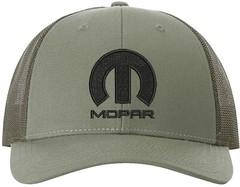 Mopar Performance Car Truck Richardson Embroidered One Size Fits All Trucker Hat
