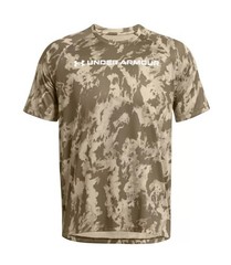 Under Armour UA Tech ABC Camo Short Sleeve Graphic T-Shirt Beige Men’s Size M
