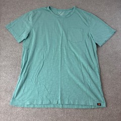 The Normal Brand Teal Cotton Pocket Short Sleeve T-Shirt Men’s Size Large EUC