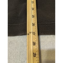 Nautica Mens Long Sleeve Waffle Knit Henley Thermal Shirt Brown Size XL 1