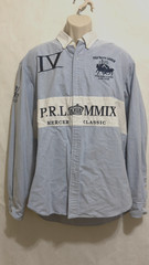 POLO RALPH LAUREN BLUE MERCER BLEEKER CLASSIC 2009 TEAM {XXL} WITH MATCHING HAT