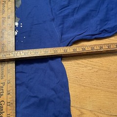 Three Six Mob Reflection Roadblock Shirt Sz XL Blue Embellished Graphic Tee
