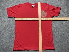 Jerusalem Crusaders Cross Red Medium Cotton Made in Bethlehem Shirt Jewish