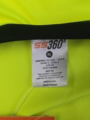 High Visibility Class 2 Reflective Road L Work Construction Safety T Shirt CL101