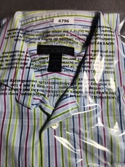 Express Design Studio Shirt Men Medium Green Striped Long Sleeve Buttons Up