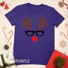 GYXMAS Christmas Red Nose Rudolph Reindeer T-Shirt Unisex T-shirt