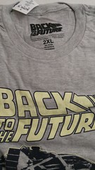 Back To The Future T-Shirt DeLorean Doc Brown’s Car T-Shirt Mens Size 2XL