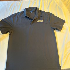 JMU James Madison University Field Hockey Men’s Polo Golf shirt XL Grey