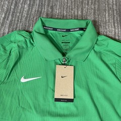 Nike Tennis Polo Shirt Mens MT Green Dri-FIT Slim Fit NikeCourt HQ0792-310 New