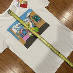 The Simpsons Homer Krusty Studios Classic Graphic T-Shirt SZ Large BRAND NEW!!!
