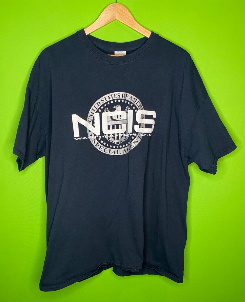 NCIS Washington D.C. Special Agent Navy Blue T-Shirt Size 2XL
