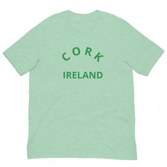 CORK IRELAND IRISH PRIDE ADULT T-SHIRT NEW