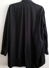 Amanti Italian Style Men’s Black Button Up Dress Shirt Size 19 36/37