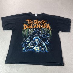 Black Dahlia Shirt Mens XL Black Band Graphic Tee Top Death Metal Horror Y2K T