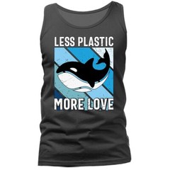 Earth Day Save The Earth Less Plastic More Love Tank Top