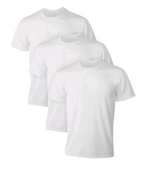 Hanes Men’s X-Temp All Day Breathable Mesh Crewneck Undershirts 3-Pack Med