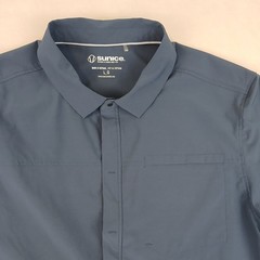 Sunice Large Mens Shirt Snap Button Outdoors Stretch Performance 22×27