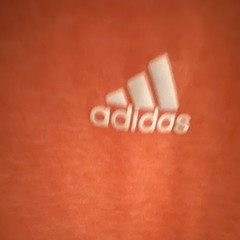 adidas Men’s Short Sleeve Polo Shirt Orange XL Collared Solid Logo Buttons