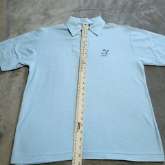 Rare Vtg Frog King Records Neil Diamond Screen Stars Employee Polo Medium Shirt