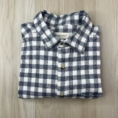Jam Industries Long Sleeve Cotton Button Up Shirt Men’s Size Large Blue White