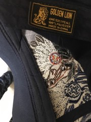 Native Borne Baseball Jersey Eagle Headdress L + Native Pride Cap