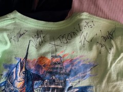 Monster Jam Signed Shirt