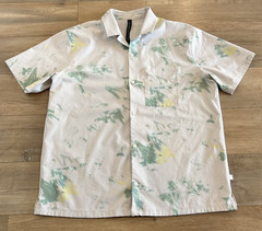 Lululemon Snap Front Shirt Men’s Size XL Multicolor Pattern Short Sleeve Pocket